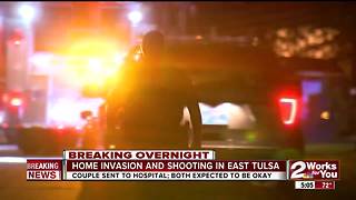 Tulsa Police search for overnight home invasion suspect