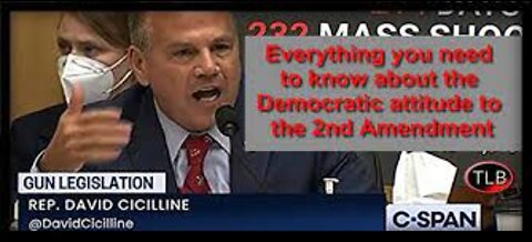 Dem Rep. Says “Spare Me The Bullshit About Constitutional Rights” During Gun Debate