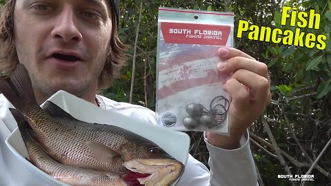 Catching Mangrove Snapper on a Knocker Rig | Cooking Fish Pancakes