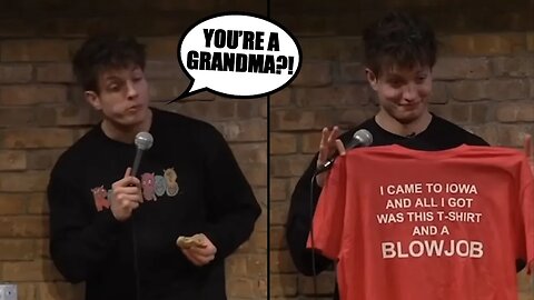 Grandma Gifts Matt Rife a 'Blowjob' Shirt