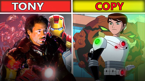 Ben10 is Copy of Tony Stark aka Iron Man