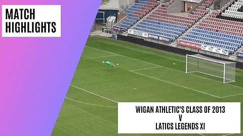 Wigan Athletic's 2013 FA Cup Winning Team Take On a Latics Legends XI in Joseph's Goal Charity Match