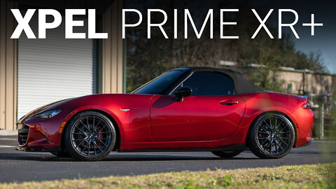 XPEL PRIME XR PLUS Window Tint on a 2019 Mazda Miata.