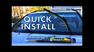 RainX Silicone AdvantEdge Install - How To