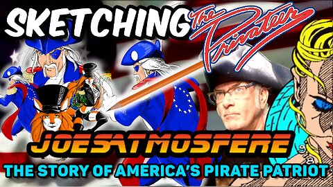 Sketching The Privateer: Amateur Comic Art Live, Episode 80!