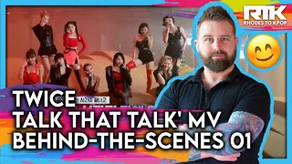 TWICE (트와이스) - "Talk That Talk' MV Behind-The-Scenes 01 (Reaction)