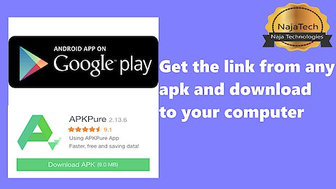 🔴Download any APK to your computer