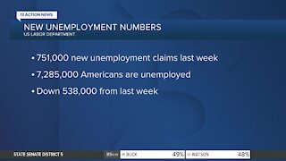More than 750K Americans filed for unemployment last week