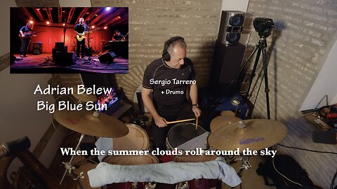 Big Blue Sun • Adrian Belew (Live at Crescent Ballroom, Sept. 11, 2019) • Drum cover