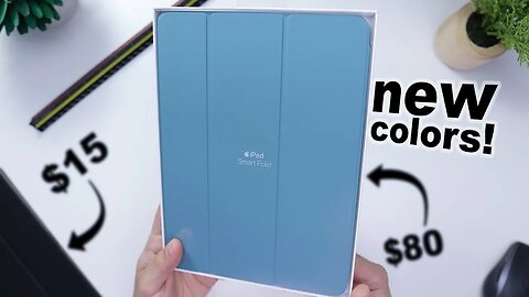 New iPad Pro Smart Folio in Surf Blue & Cactus! Cheap Alternatives? Worth it?