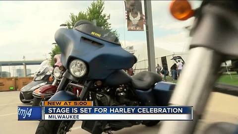 Harley-Davidson gearing up to welcome thousands for anniversary celebration