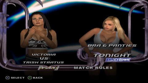 WWE SmackDown vs. Raw Victoria vs Trish Stratus