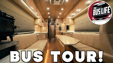 School Bus Converted into an Amazing Luxury Home on Wheels!