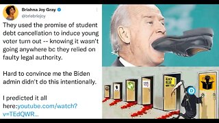 Student Debt Promise Broken, Biden & Election 2024, Democrats Failure ON Messaging