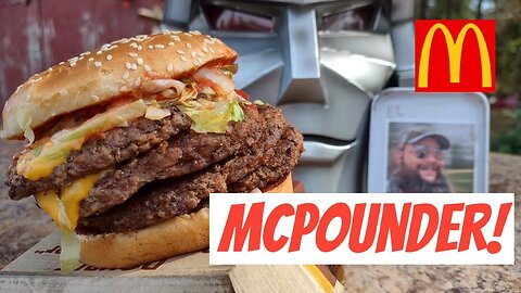 McPounder Eating Challenge!
