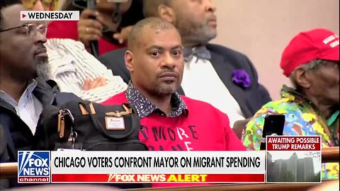 Chicago Voters Confront Mayor on Migrant Spending: ‘Use Our Tax Money for Our People’