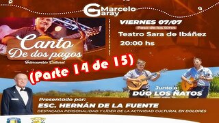 14 - Marcelo Garay - "Canto de dos pagos" en Paso de los Toros (07/07/2023)