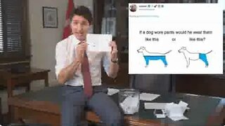 Justin Trudeau discusses Dog Pants...no, really!