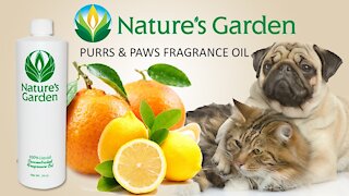 Purrs and Paws Fragrance Oil - Natures Garden