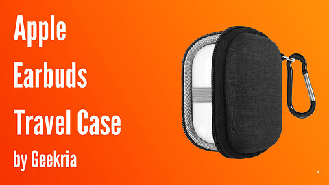 Apple On-Ear Headphones Travel Case, Soft Shell Headset Carrying Case | Geekria