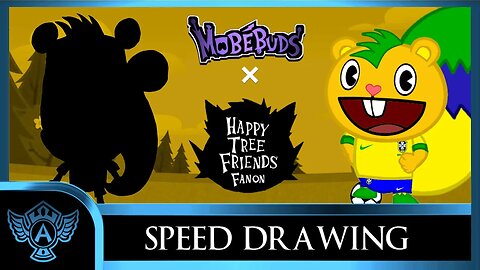 Speed Drawing: Happy Tree Friends Fanon - Martin Da Silva | Mobebuds Style