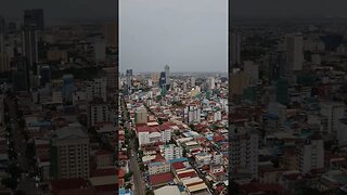 Cityscape Phnom Penh Cambodia 🇰🇭 #shorts #Cambodia #Expat #phnompenh