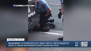 Several Arizona agencies rethinking chokehold policies