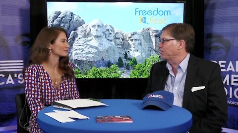 Amanda Head interviews Greg Writer, Founder and CEO, of launchcart.com at Freedom Fest 2021