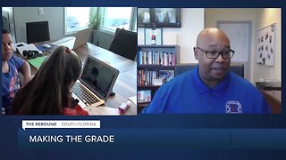 Dr. Donald Fennoy discusses distance learning, making the grade