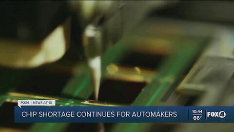 Chip shortage forcing further auto production cutbacks