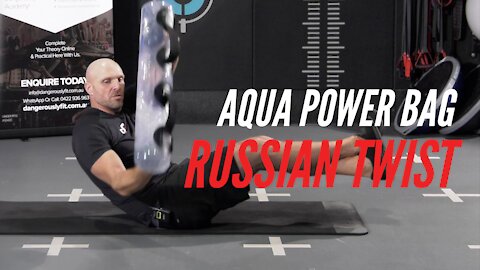 Aqua Power Bag Russian Twists