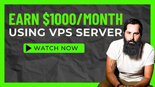 HOW TO EARN $1000 PER MONTH USING VPS