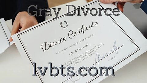 Gray Divorce-More Baby Boomers Living Alone