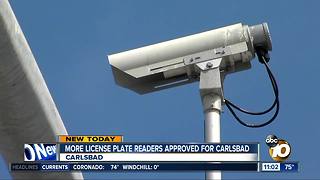 Carlsbad approves more license plate readers
