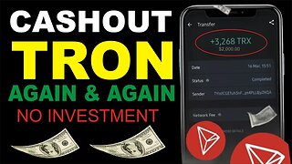 New TRX Mining Site - FREE 2,000 Tron With Tron Mining Platform (NO INVESTMENT).
