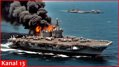 Houthis threatened to sink the 100,000-ton US aircraft carrier Dwight Eisenhower in the Red Sea