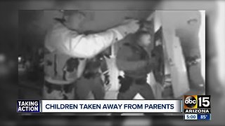 Children taken from parents