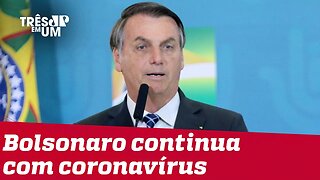 Novo teste de Bolsonaro para covid-19 tem resultado positivo