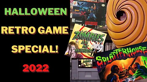 Halloween Retro Game 1 HOUR Special | 1st Ever Annual Special