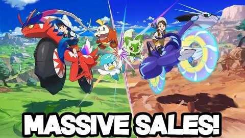 Pokémon Scarlet & Violet Breaks Sales Records