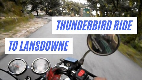 Bike Ride to Lansdowne | Thunderbird | Royal Enfeild | Outing | Holiday | Hill Station