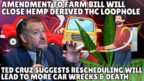 Ted Cruz Suggests Marijuana Rescheduling Might Lead To More People Dying In Car Crashes