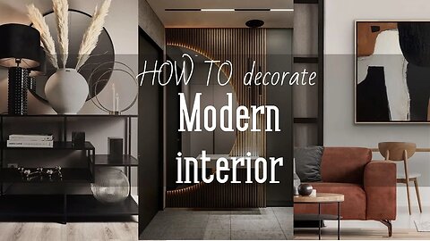 HOW TO decorate Modern interior #shorts | Home decor haul