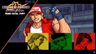 The King of Fighters 99: Arcade Mode - Team Fatal Fury (Path A)