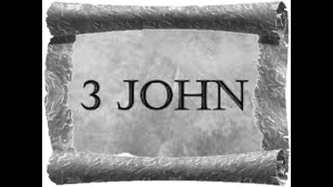 Scripture Studies: 3rd Epistle Of John