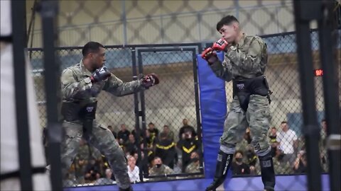 U.S. Army Soldiers Compete in Combatives Event