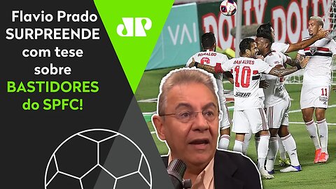 "Olha, eu diria que o São Paulo..." Flavio SURPREENDE com tese sobre BASTIDORES!