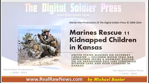 u.s. Marines Rescue 11 Kidnapped Children from Human Traffickers in Kansas