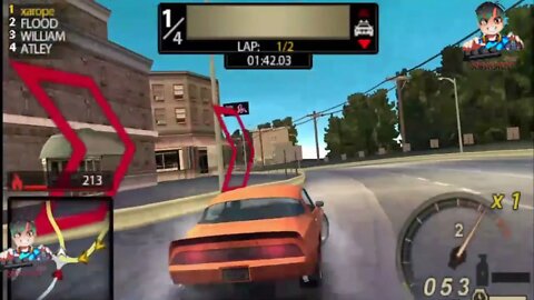 Jogando Need For Speed Carbon no Emulador PSP para Windows