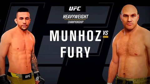 EA Sports UFC 4 Gameplay Tyson Fury vs Pedro Munhoz